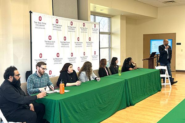 Ohio State team that visited Wilberforce 